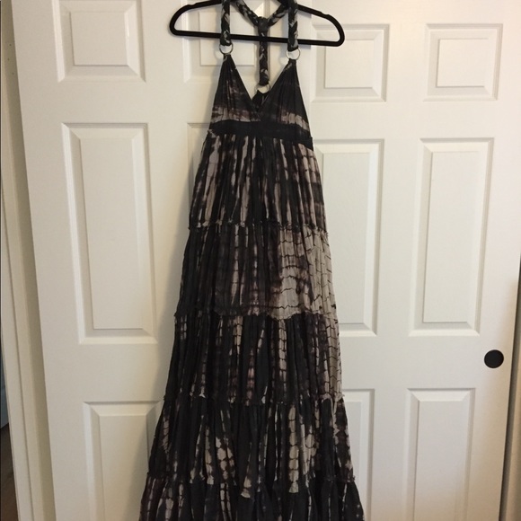 all saints tie dye dress